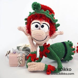 Amigurumi Pattern - Christmas Elf - English Version