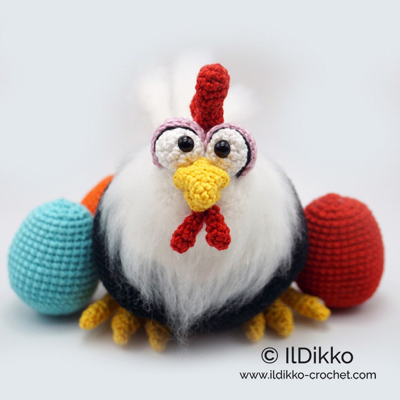 Amigurumi Pattern Omeletta the Chicken English Version image 10