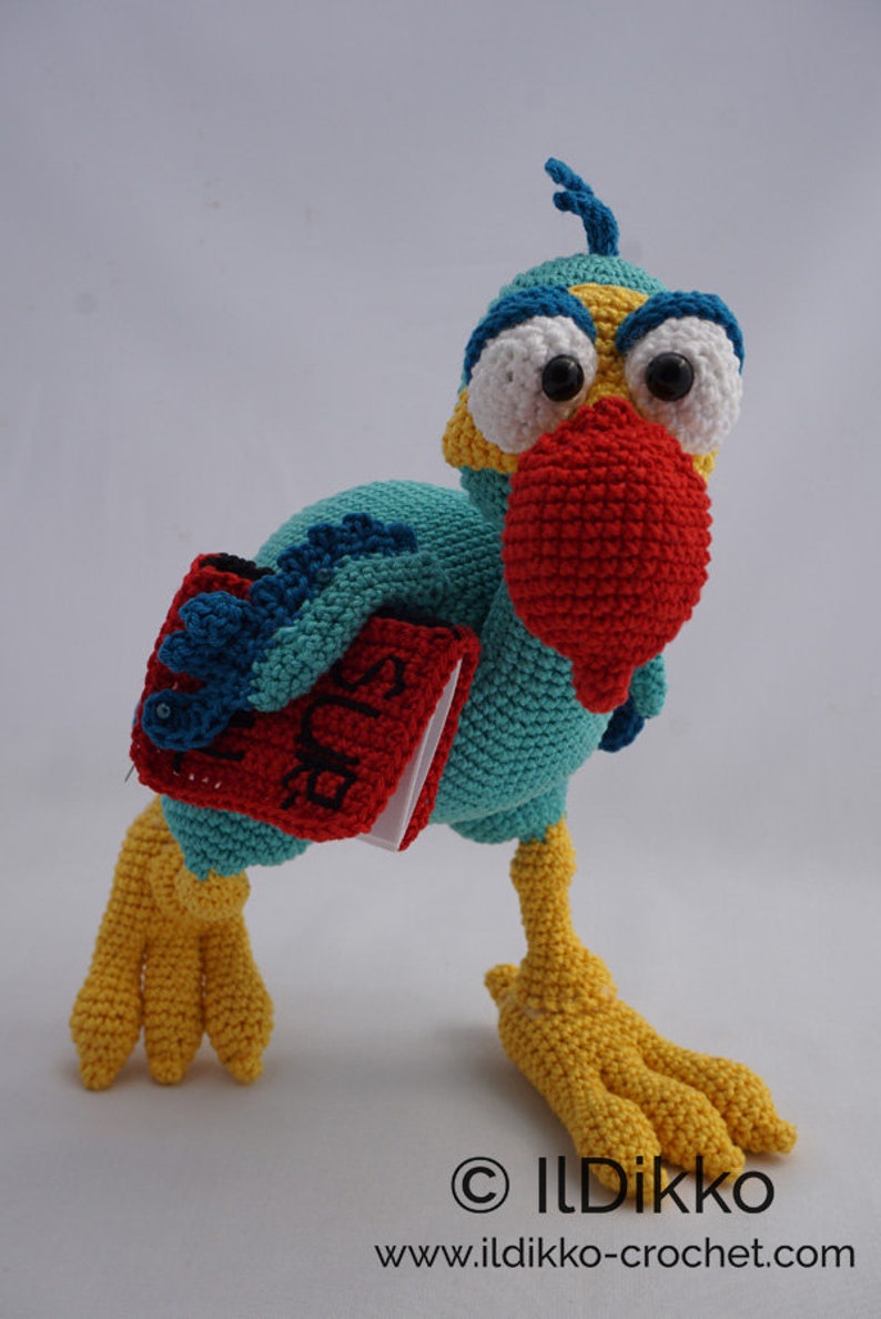 Amigurumi Pattern Didi the Dodo English Version image 4