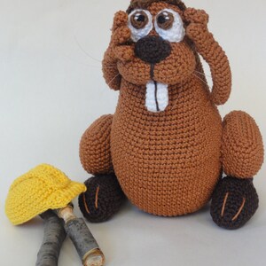 Amigurumi Pattern Bob the Beaver English Version image 2