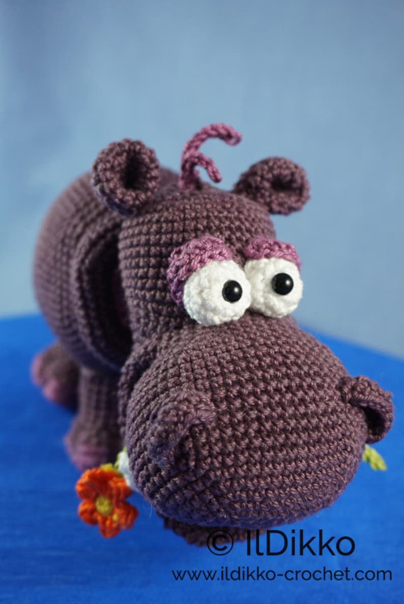 Amigurumi Pattern Hippolyte the Hippo English Version image 7