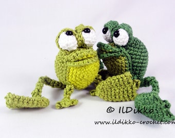 Amigurumi Pattern - Snoggy the Froggy - English Version