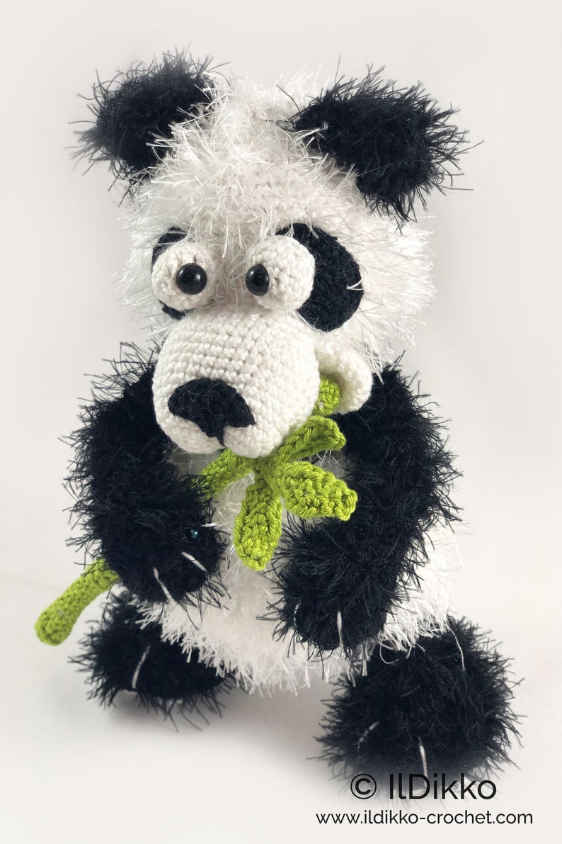 Amigurumi Pattern Pangu the Panda English Version image 9