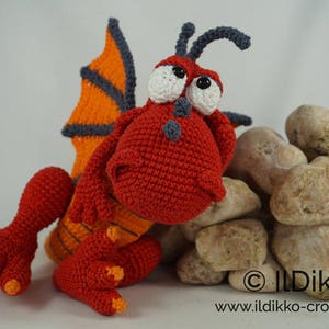 Amigurumi Pattern Drew the Dragon English Version image 3