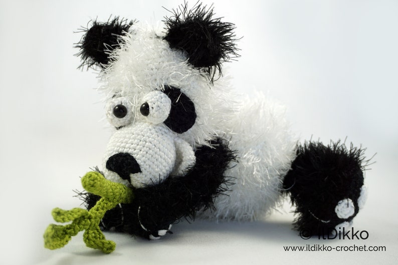 Amigurumi Pattern Pangu the Panda English Version image 5