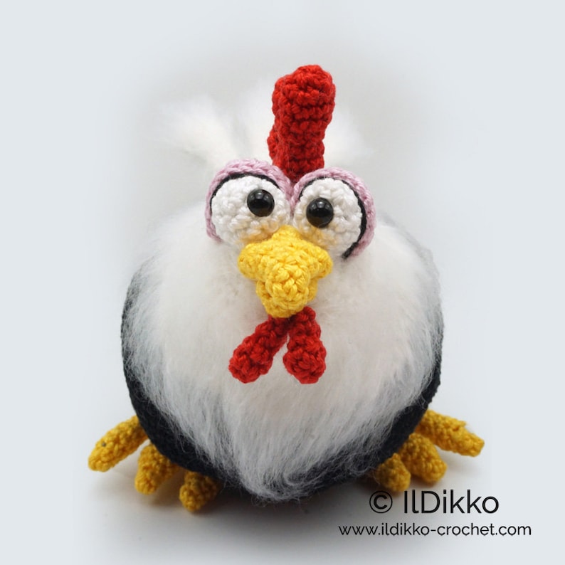 Amigurumi Pattern Omeletta the Chicken English Version image 5