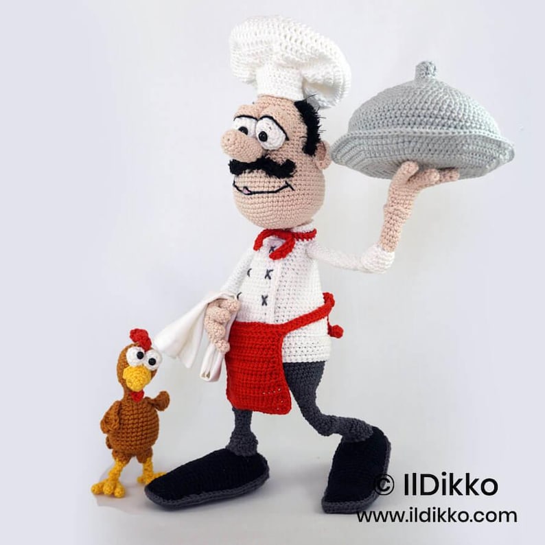 Amigurumi Pattern - Toni Spaghettoni - English Version Bild 3