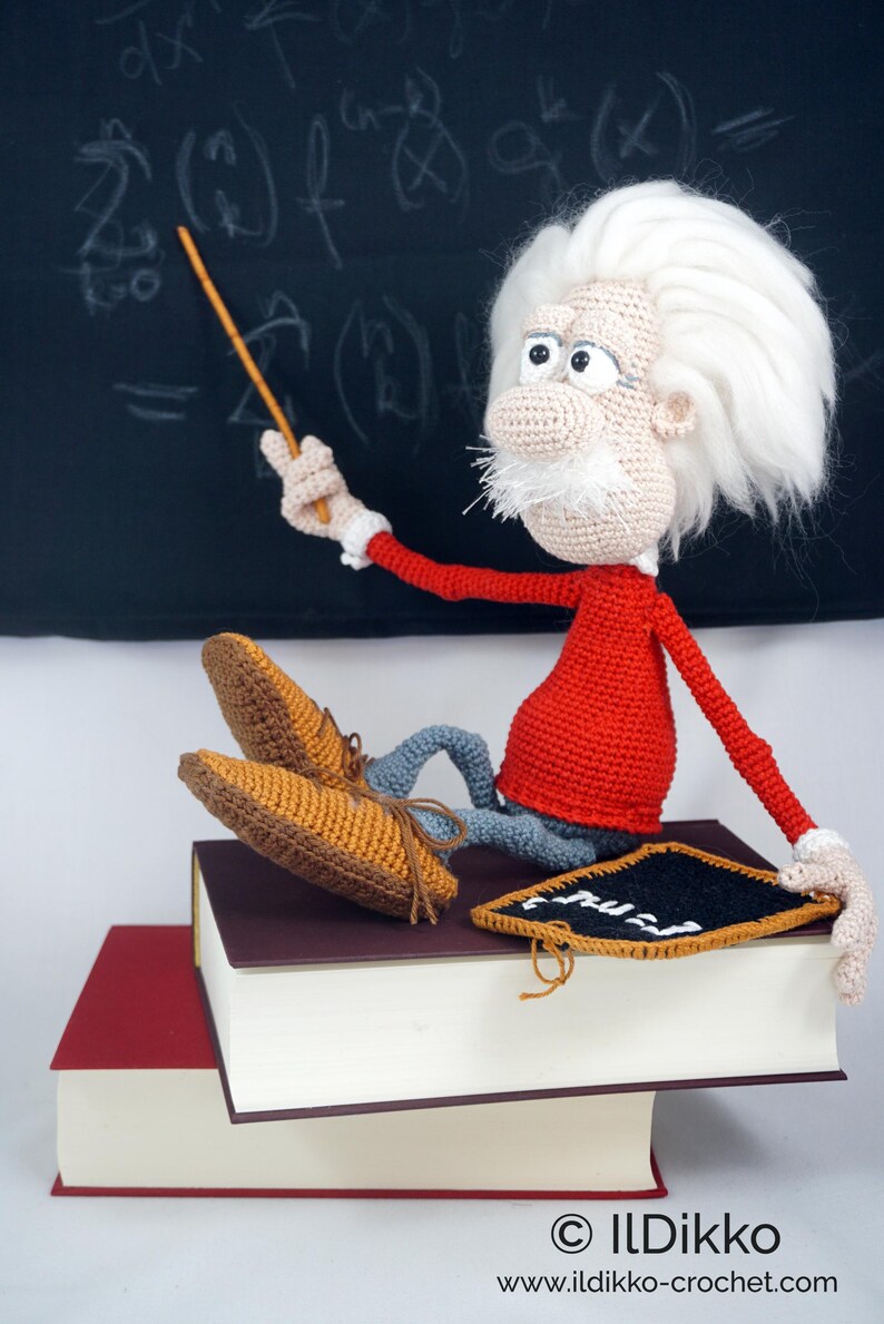 Amigurumi Pattern - Albert the Scientist - English Version imagen 19
