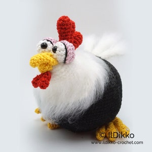 Amigurumi Pattern Omeletta the Chicken English Version image 4