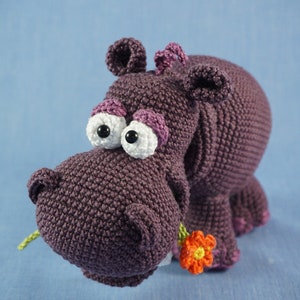 Amigurumi Pattern Hippolyte the Hippo English Version image 2