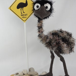 Amigurumi Pattern - Emma the Emu - English Version