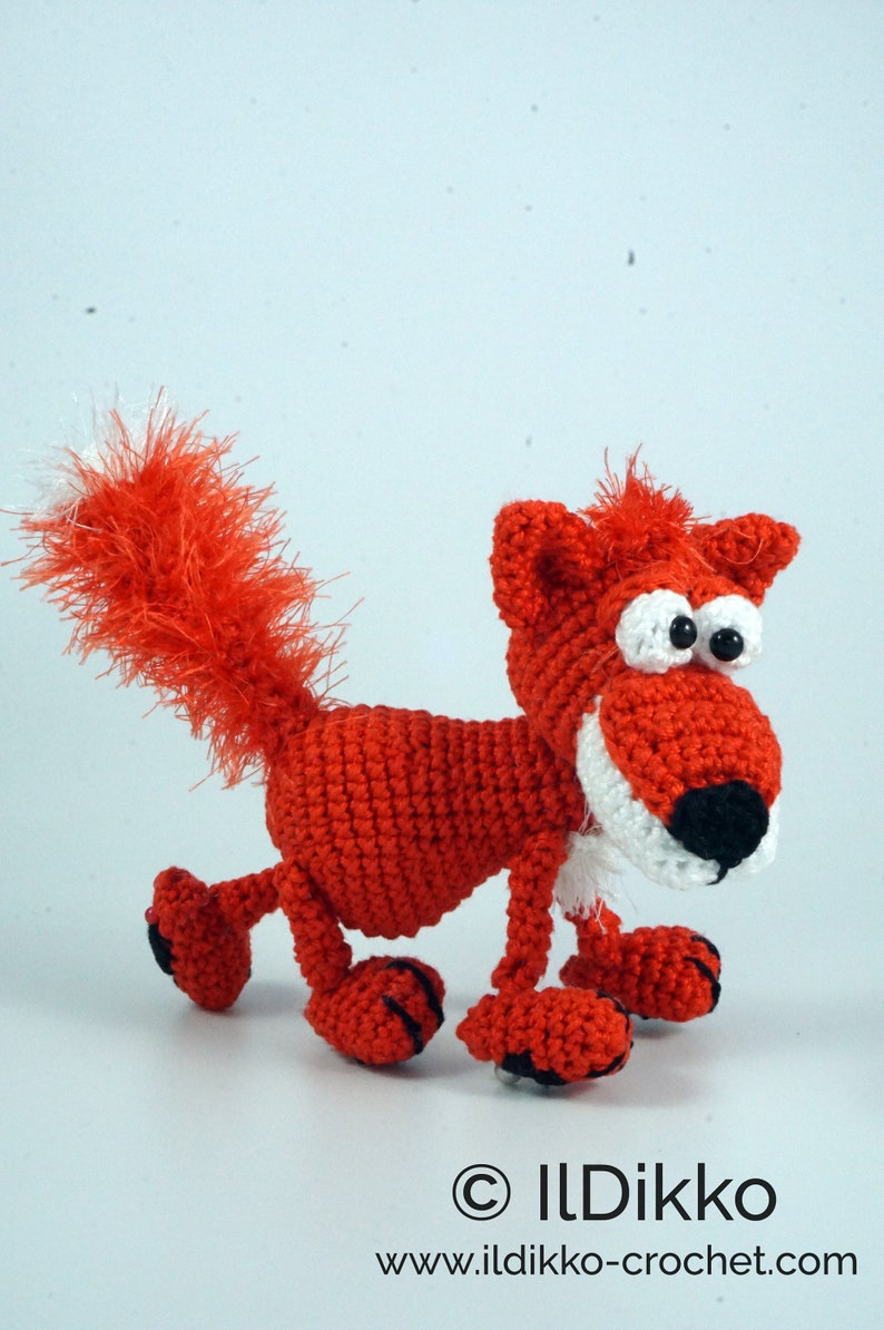 Amigurumi Pattern Friedrich the Fox XS image 8