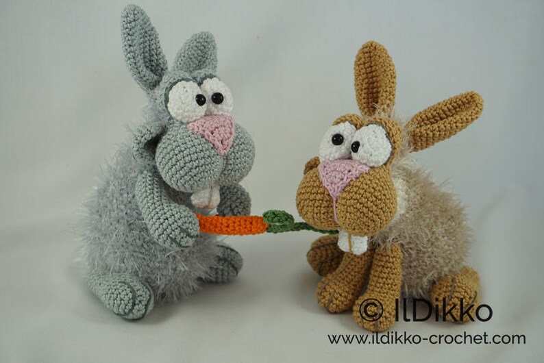 Amigurumi Pattern Bunny and Clyde English Version image 3