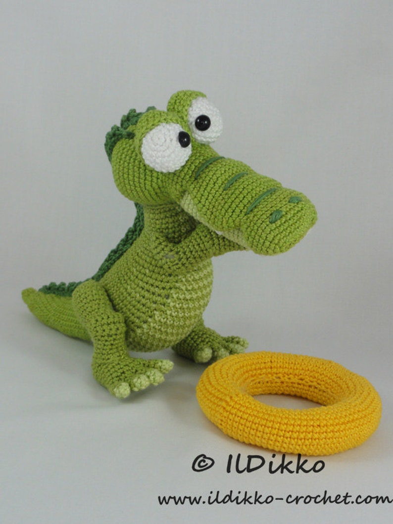 Amigurumi Pattern Conrad the Crocodile English Version image 3