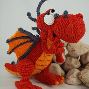 Amigurumi Pattern Drew the Dragon English Version image 7