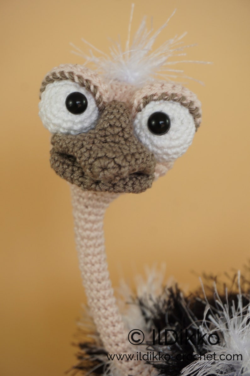 Amigurumi Pattern Oswald the Ostrich English Version Bild 9