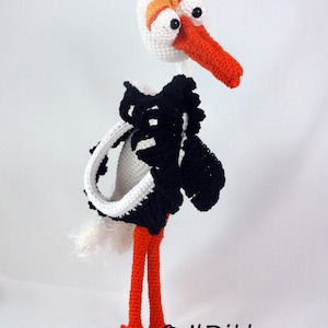 Amigurumi Pattern Stuart the Stork English Version image 6