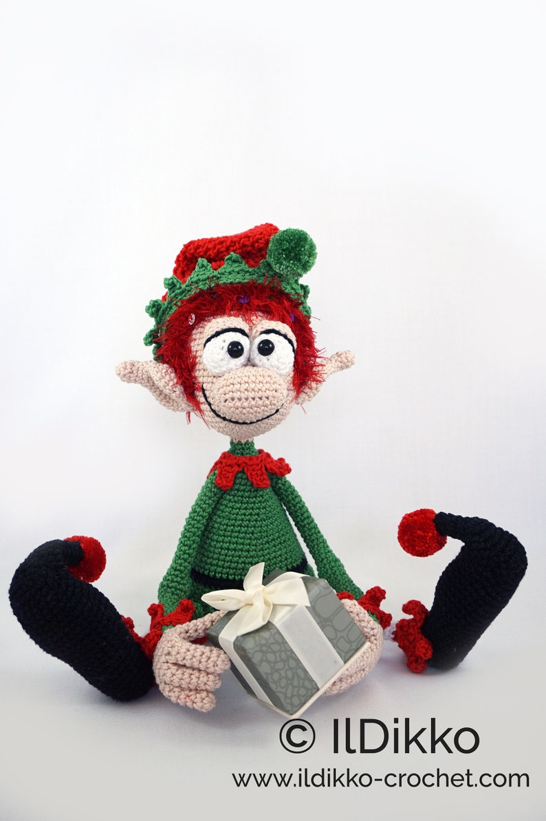 Amigurumi Pattern Christmas Elf English Version image 7