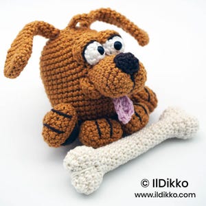 Amigurumi Pattern - Pepe the Puppy - English Version