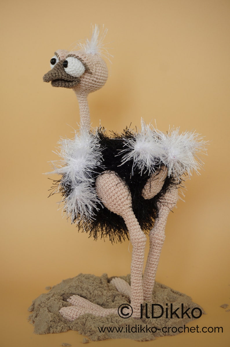 Amigurumi Pattern Oswald the Ostrich English Version Bild 3