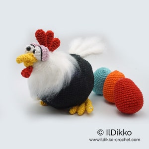 Amigurumi Pattern Omeletta the Chicken English Version image 2