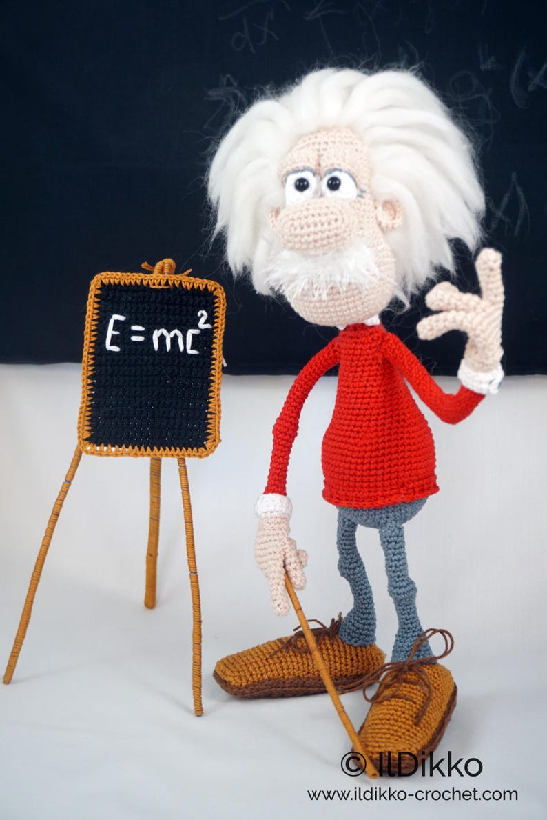 Amigurumi Pattern - Albert the Scientist - English Version imagen 11