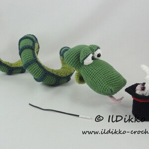 Amigurumi Pattern Jake the Snake English Version image 2