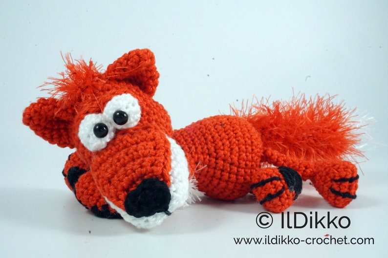 Amigurumi Pattern Friedrich the Fox XS image 10