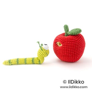 Amigurumi Pattern - William the Worm - English Version