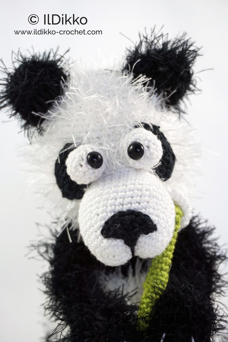 Amigurumi Pattern Pangu the Panda English Version image 3