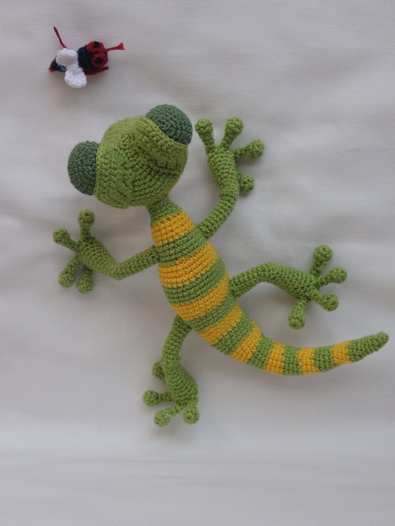 Amigurumi Pattern Giorgio the Gecko English Version image 5