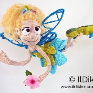 Amigurumi Pattern - Fiona the Fairy - English Version