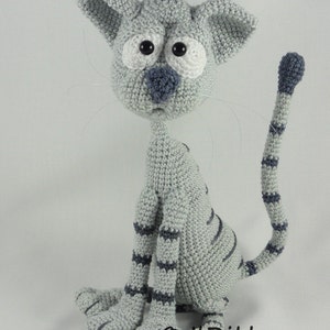 Amigurumi Pattern - Kit the Cat - English Version
