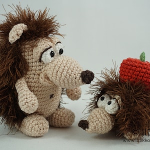 Amigurumi Pattern - The Hedgehogs - English Version