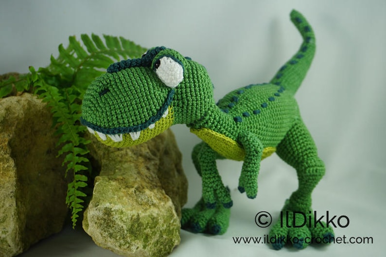 Amigurumi Pattern T-mothy the T-rex English Version image 3