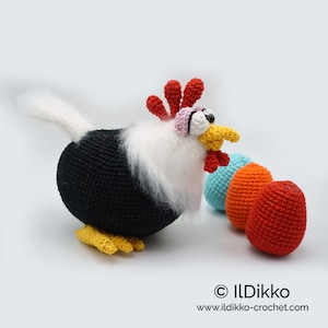 Amigurumi Pattern Omeletta the Chicken English Version image 6