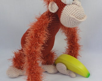 Amigurumi Pattern - Oscar the Orangutan - English Version