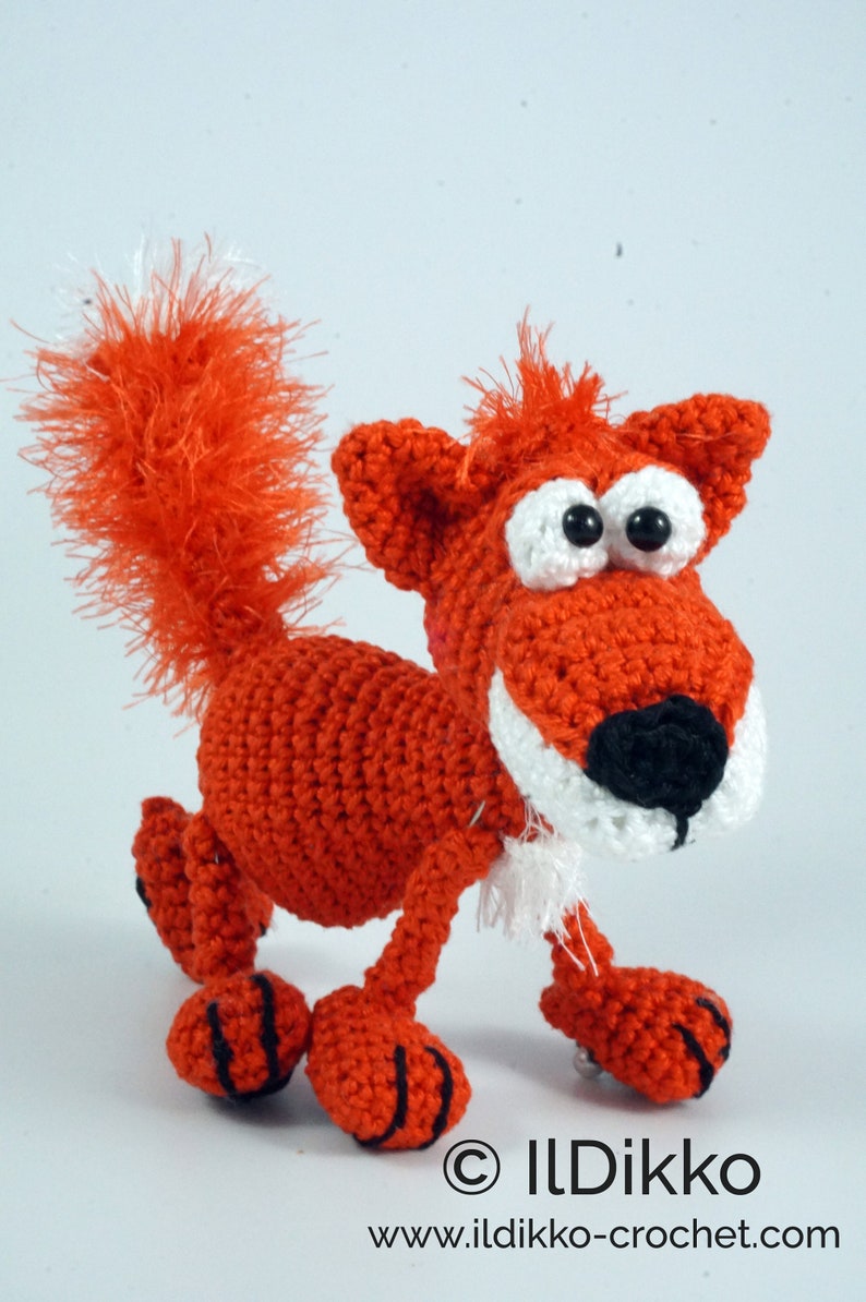 Amigurumi Pattern Friedrich the Fox XS image 6