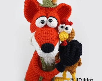 Amigurumi Pattern - Fritz the Fox - English Version