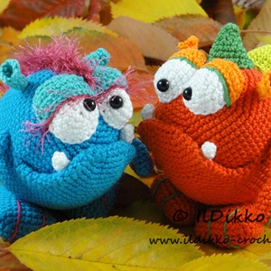 Amigurumi Pattern Monty and Myrtle the Monsters English Version image 3