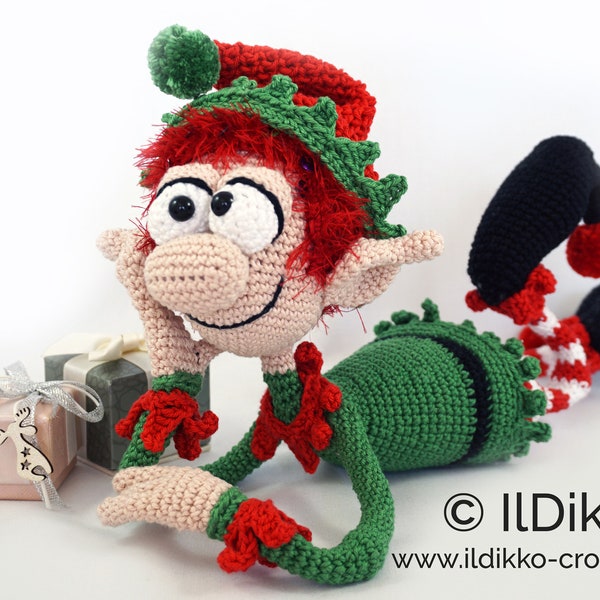 Amigurumi Pattern - Christmas Elf - English Version