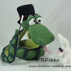 Amigurumi Pattern Jake the Snake English Version image 3