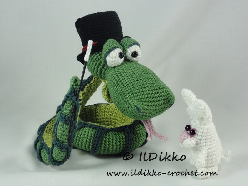 Amigurumi Pattern Jake the Snake English Version image 3