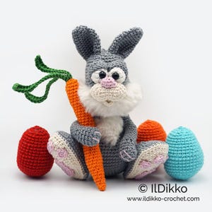 Amigurumi Häkel Muster - Sir Hopsalot - Deutsche Anleitung