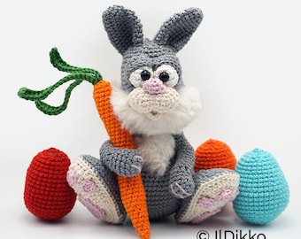 Amigurumi Häkel Muster - Sir Hopsalot - Deutsche Anleitung – English Version