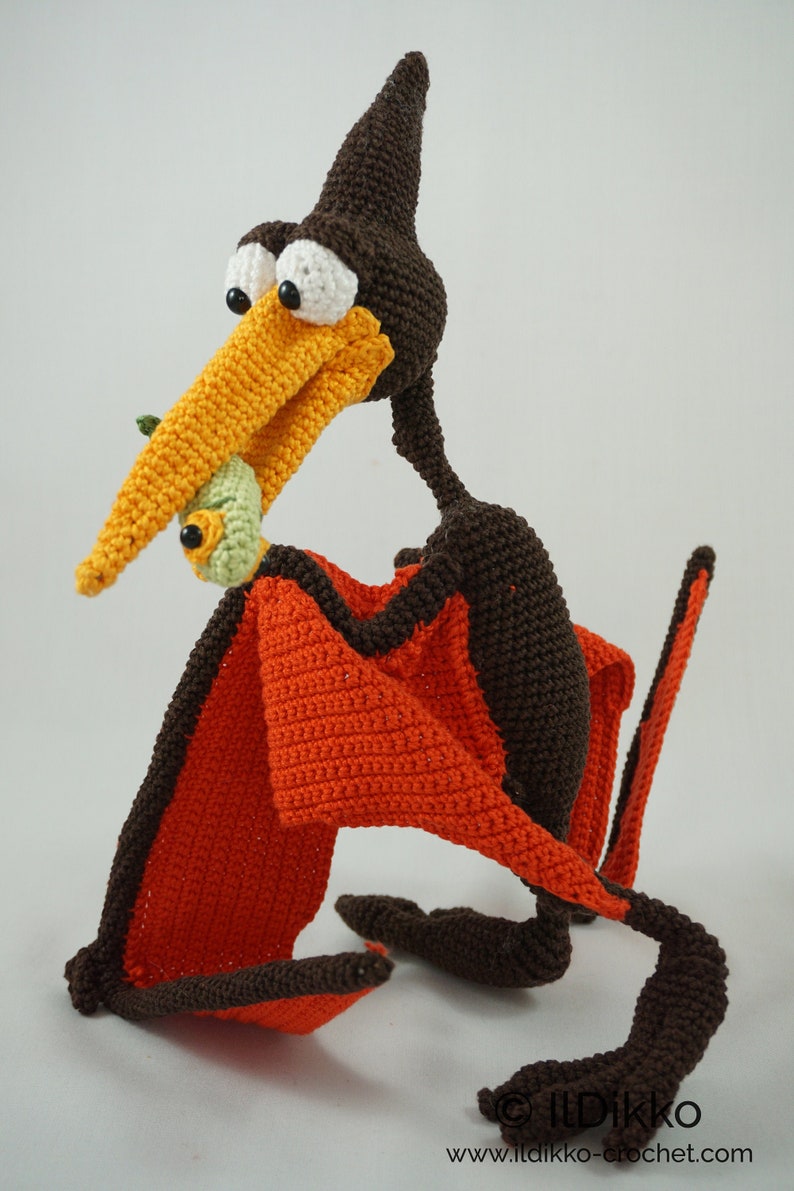 Amigurumi Pattern Ptolemaios the Pteranodon English Version Bild 3