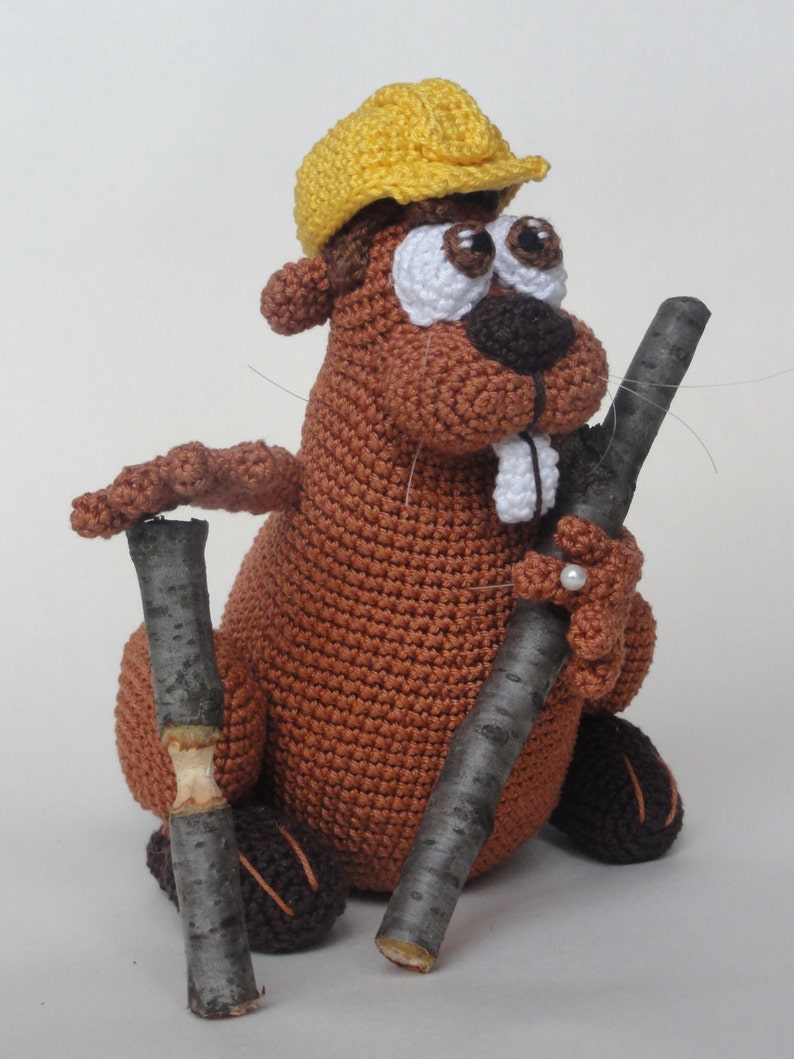 Amigurumi Pattern Bob the Beaver English Version image 5