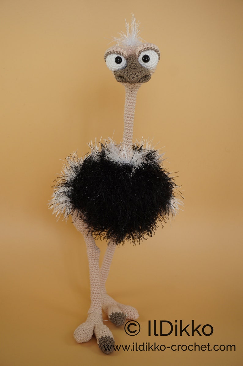 Amigurumi Pattern Oswald the Ostrich English Version Bild 10