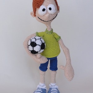 Amigurumi Pattern - Sporty Stevie - English Version