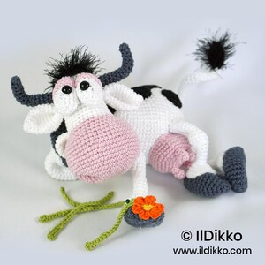 Amigurumi Animal Crochet Pattern – MOONA LISA the Cow by IlDikko – English Version PDF image 3